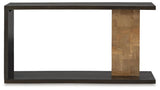 Camlett Brown Console Sofa Table - Ella Furniture