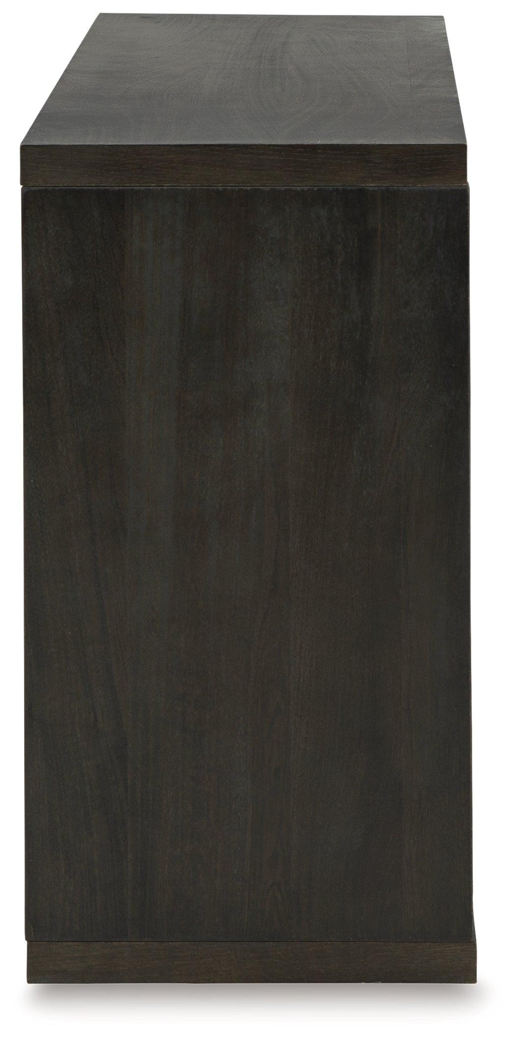 Camlett Brown Console Sofa Table - Ella Furniture