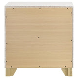 Caraway 2-Drawer Nightstand Bedside Table White 224772 [ETA: 5/8/2024] - Ella Furniture