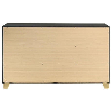 Caraway 6-Drawer Bedroom Dresser Black 224783 [ETA: 5/8/2024] - Ella Furniture