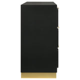 Caraway 6-Drawer Bedroom Dresser Black 224783 [ETA: 5/8/2024] - Ella Furniture