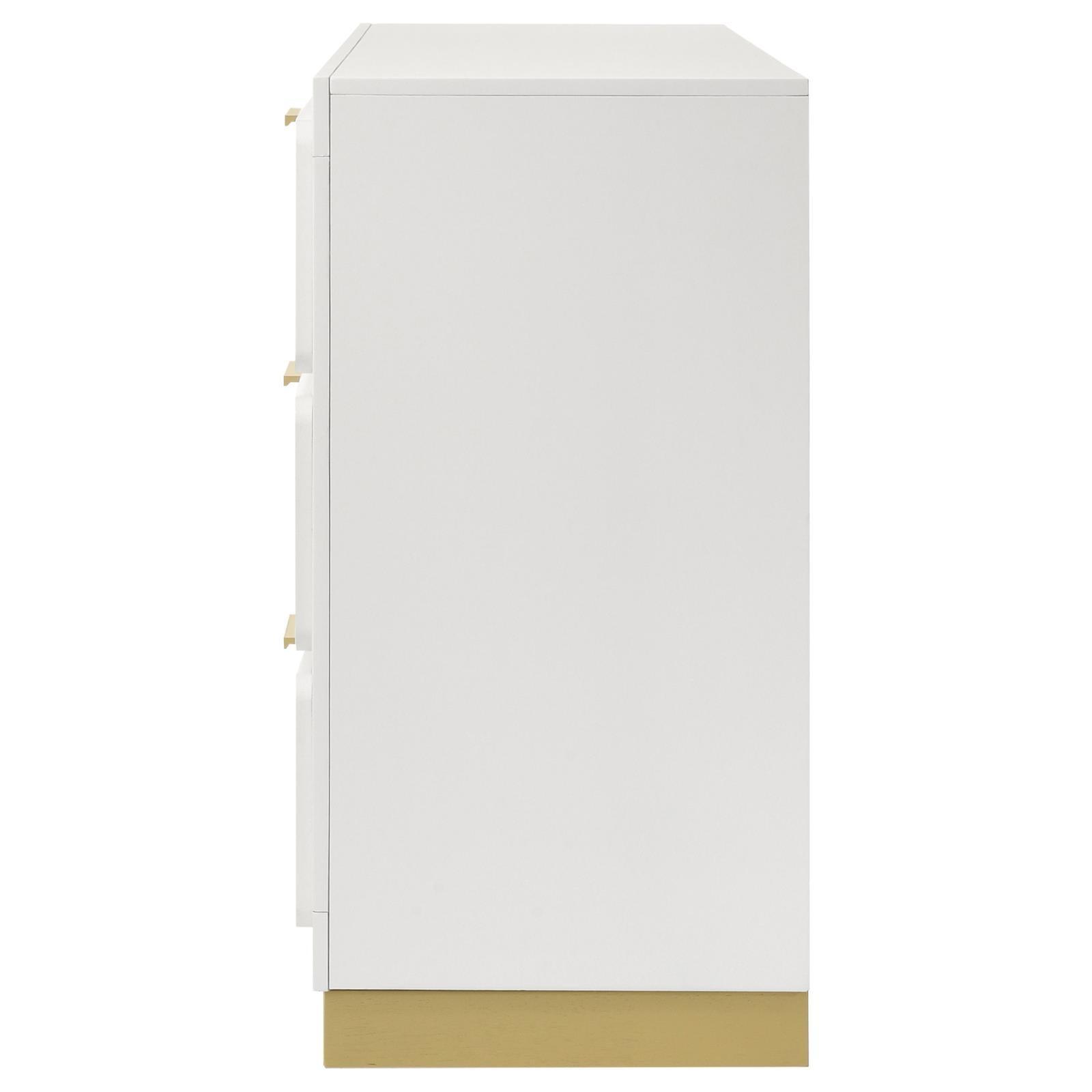 Caraway 6-Drawer Bedroom Dresser White 224773 [ETA: 5/8/2024] - Ella Furniture