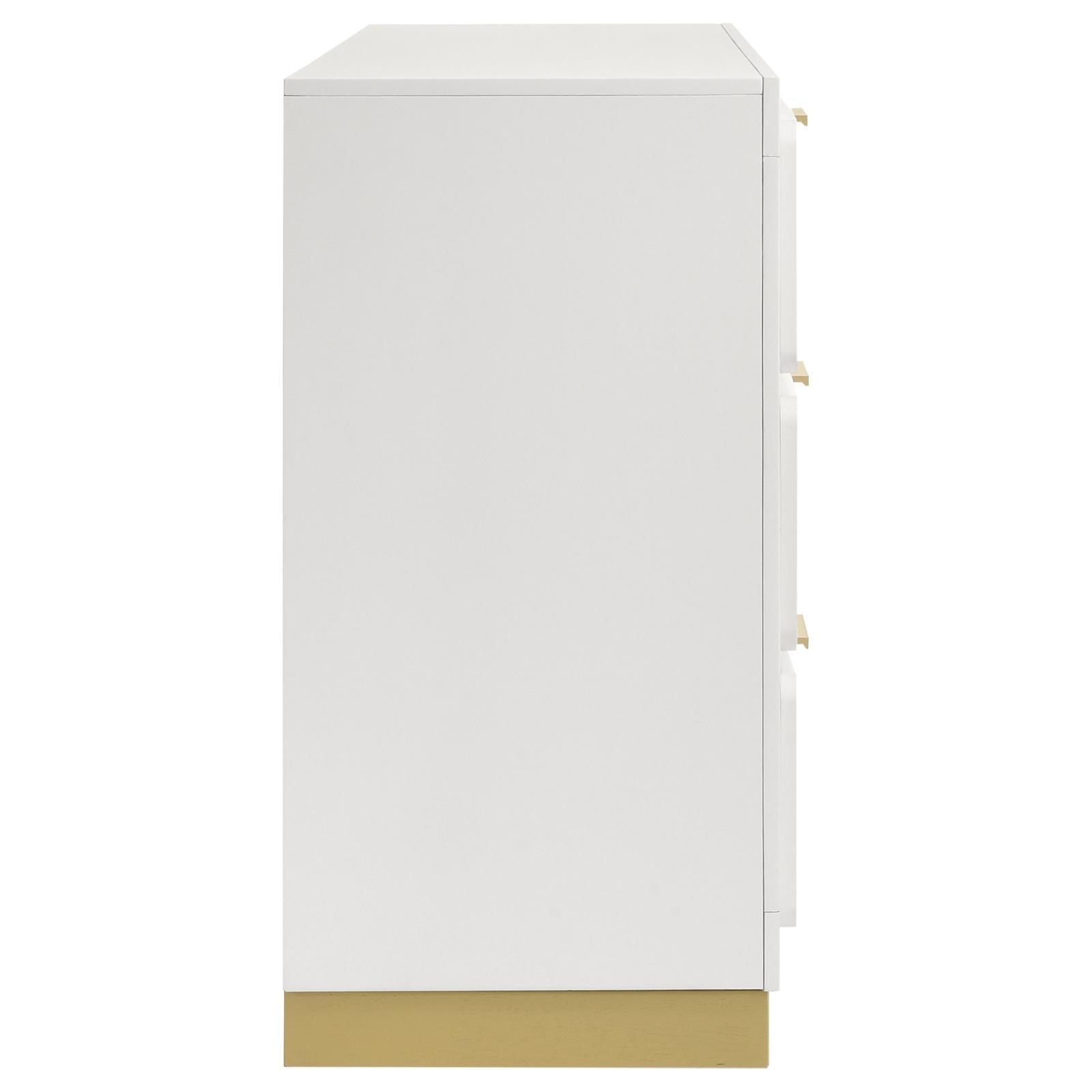 Caraway 6-Drawer Bedroom Dresser White 224773 [ETA: 5/8/2024] - Ella Furniture