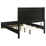 Caraway Eastern King Bed With LED Headboard Black And Grey 224781Ke [ETA: 5/8/2024] - Ella Furniture