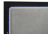 Caraway Eastern King Bed With LED Headboard Black And Grey 224781Ke [ETA: 5/8/2024] - Ella Furniture