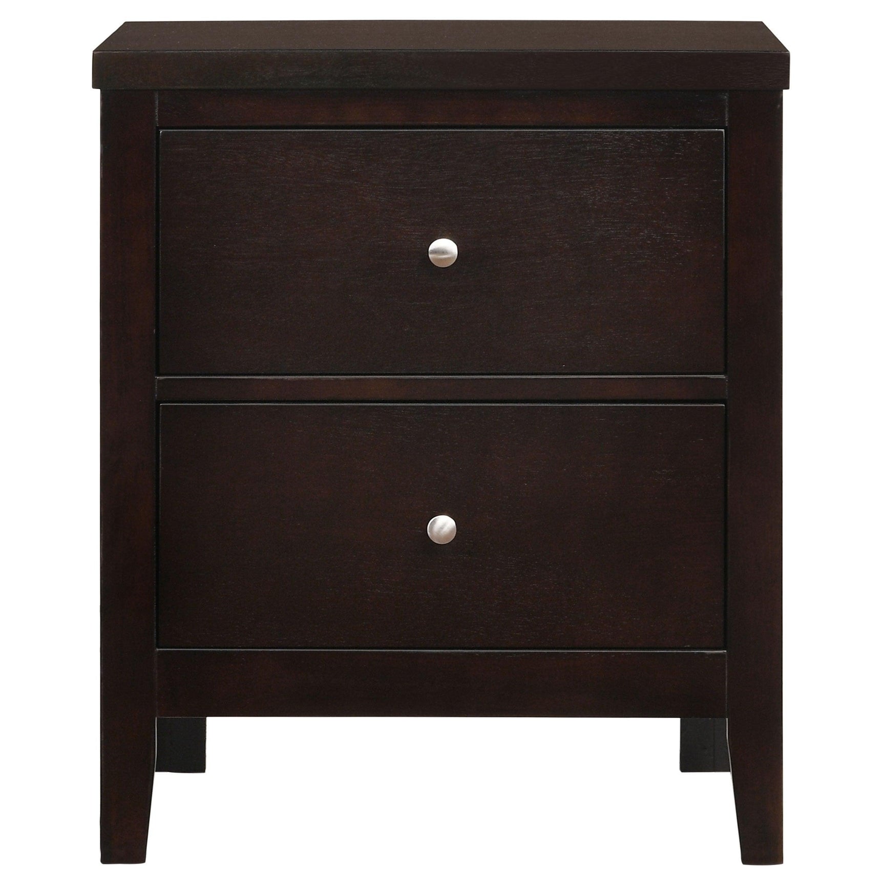 Carlton Cappuccino And Black Upholstered Panel Bedroom Set - Ella Furniture