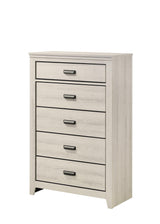 Carter White Modern Contemporary Solid Wood And Veneers 6-Drawers Dresser - Ella Furniture