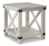 Carynhurst Whitewash 2 End Tables - Ella Furniture