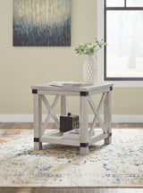 Carynhurst Whitewash Coffee Table With 1 End Table - Ella Furniture