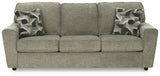 Cascilla Pewter Sofa And Loveseat - Ella Furniture