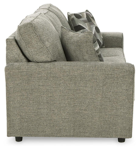 Cascilla Pewter Sofa And Loveseat - Ella Furniture