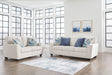 Cashton Snow Sofa And Loveseat - Ella Furniture