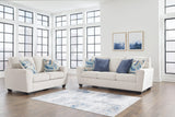 Cashton Snow Sofa And Loveseat - Ella Furniture