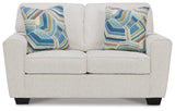 Cashton Snow Sofa And Loveseat - Ella Furniture