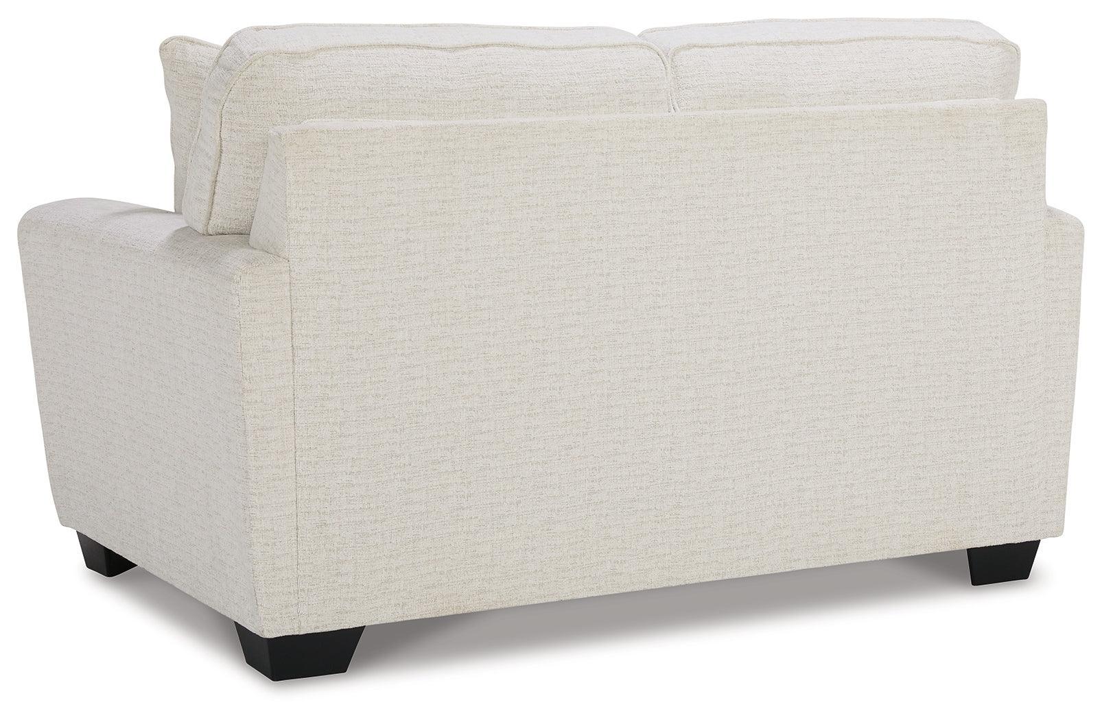 Cashton Snow Sofa And Loveseat - Ella Furniture