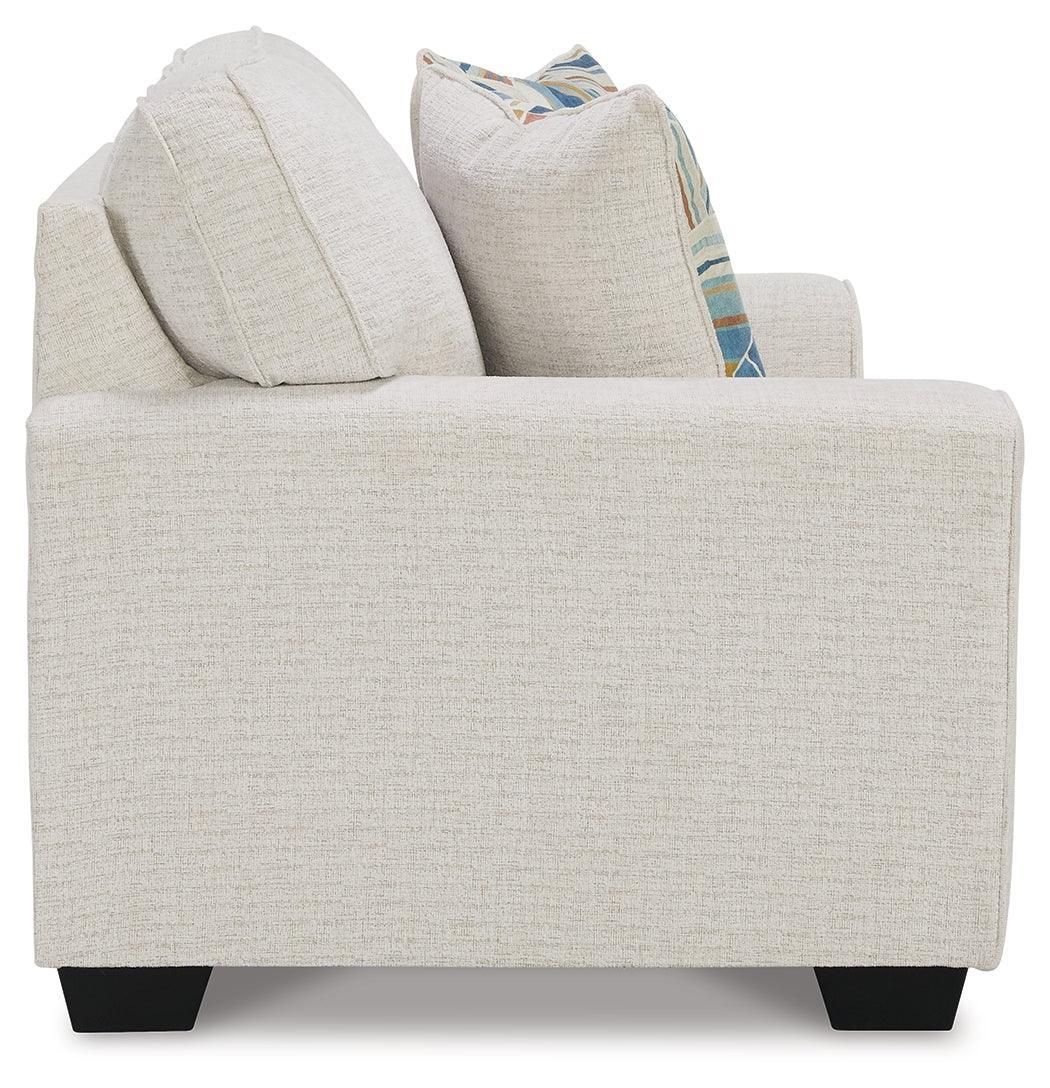 Cashton Snow Sofa And Loveseat - Ella Furniture
