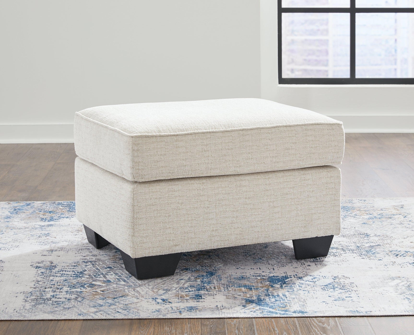 Cashton Snow Sofa, Loveseat, Chair And Ottoman - Ella Furniture