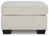 Cashton Snow Sofa, Loveseat, Chair And Ottoman - Ella Furniture