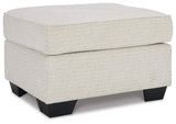 Cashton Snow Sofa, Loveseat, Chair And Ottoman - Ella Furniture