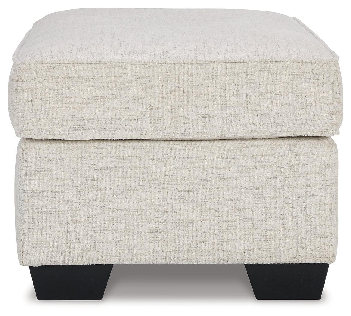 Cashton Snow Sofa, Loveseat, Chair And Ottoman - Ella Furniture