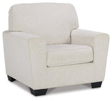 Cashton Snow Sofa, Loveseat, Chair And Ottoman - Ella Furniture
