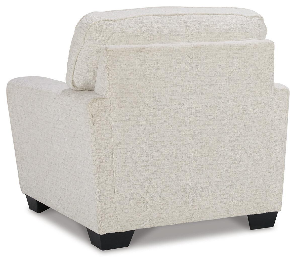 Cashton Snow Sofa, Loveseat, Chair And Ottoman - Ella Furniture
