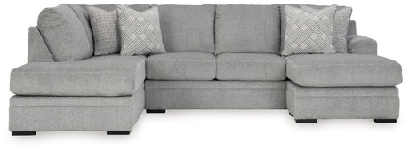 Casselbury Cement 2-Piece Sectional With Ottoman PKG015797 - 52906S2 | 5290611 - Ella Furniture