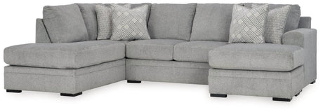Casselbury Cement 2-Piece Sectional With Ottoman PKG015797 - 52906S2 | 5290611 - Ella Furniture