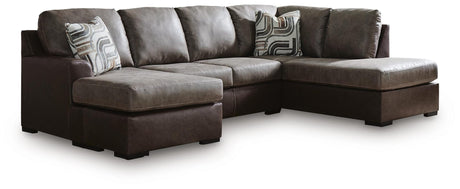 Castille Way Fossil 2-Piece Sectional with Chaise view 3