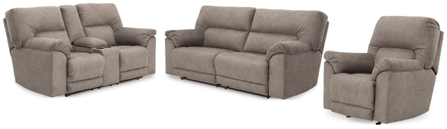 Cavalcade Slate Sofa, Loveseat And Recliner PKG007332 - 7760181 | 7760194 | 7760125 - Ella Furniture