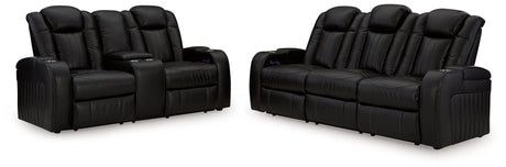 Caveman Midnight Den Sofa And Loveseat - Ella Furniture