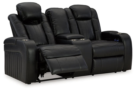 Caveman Midnight Den Sofa, Loveseat And Recliner - Ella Furniture
