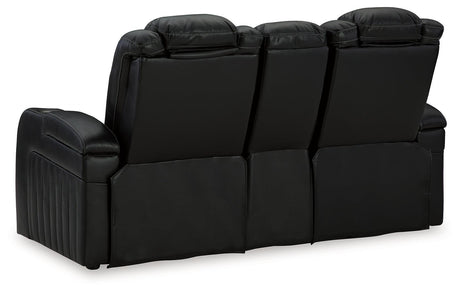 Caveman Midnight Den Sofa, Loveseat And Recliner - Ella Furniture