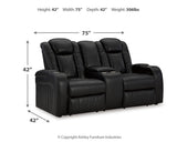 Caveman Midnight Den Sofa, Loveseat And Recliner - Ella Furniture