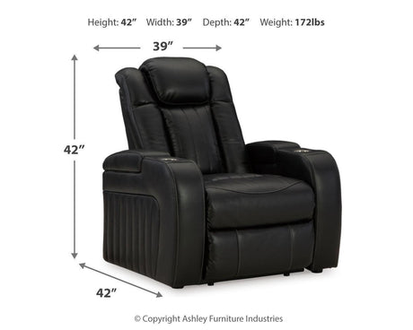 Caveman Midnight Den Sofa, Loveseat And Recliner - Ella Furniture