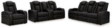 Caveman Midnight Den Sofa, Loveseat And Recliner - Ella Furniture