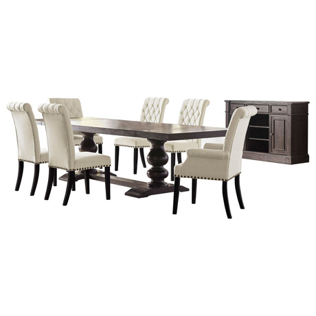 Phelps Ivory Rectangular Dining Room Set with Table and 4 Side Chairs — product image 4