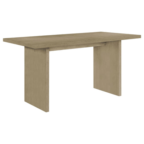Decker 7-piece 70-inch Rectangular Counter Height Dining Set Black and Natural Oak — product image 3