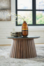 Ceilby Black/Brown Accent Coffee Table - Ella Furniture