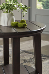 Celamar Dark Brown Coffee Table With 2 End Tables - Ella Furniture