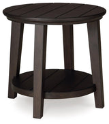 Celamar Dark Brown Coffee Table With 2 End Tables - Ella Furniture