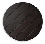 Celamar Dark Brown Coffee Table With 2 End Tables - Ella Furniture