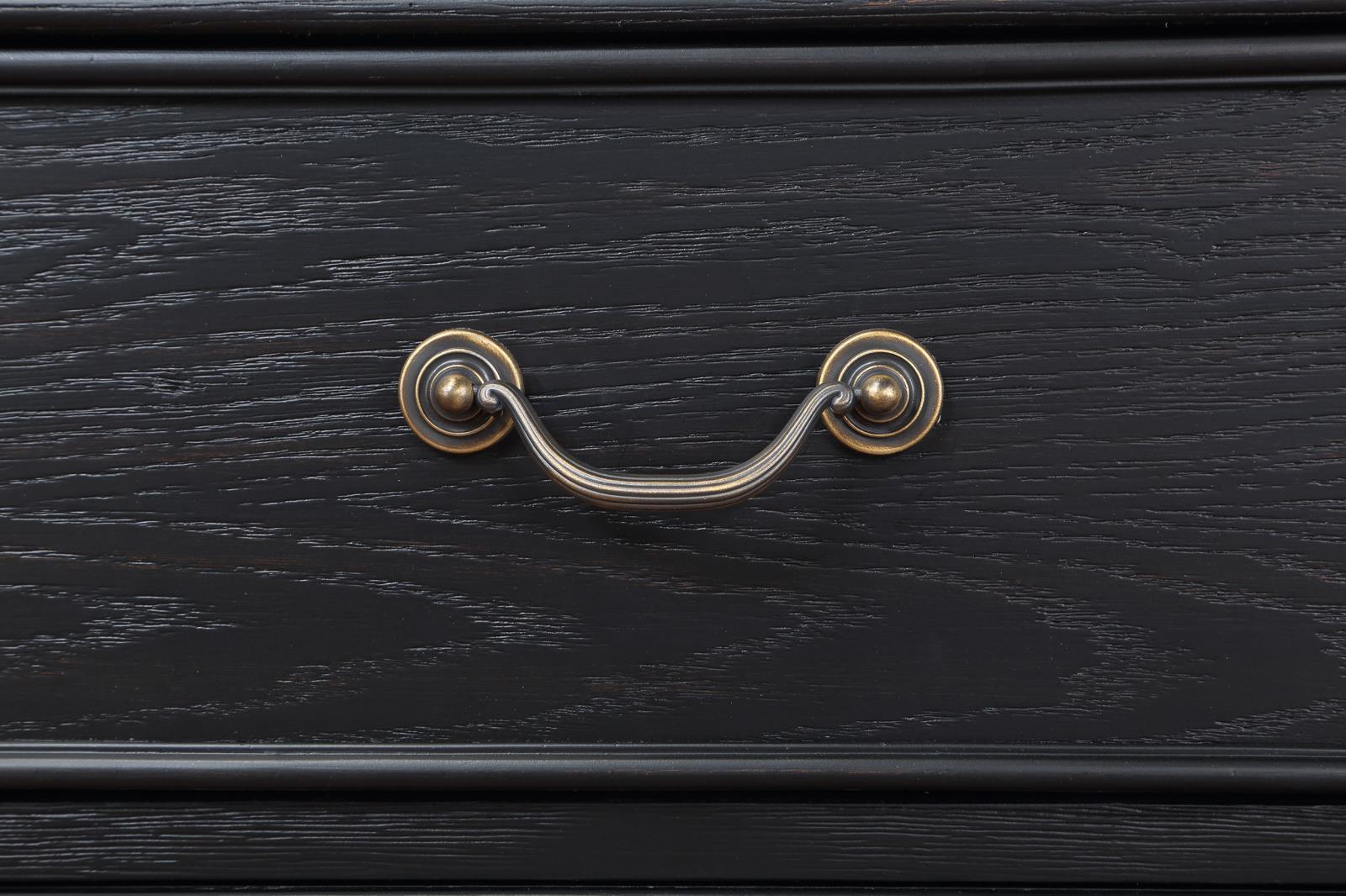 Celina 3-Drawer Nightstand Bedside Table Black 224762 - Ella Furniture