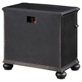 Celina 3-Drawer Nightstand Bedside Table Black 224762 - Ella Furniture