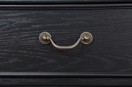Celina 5-Drawer Bedroom Chest Black 224765 - Ella Furniture