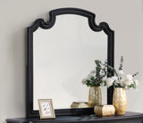 Celina Dresser Mirror Black 224764 - Ella Furniture