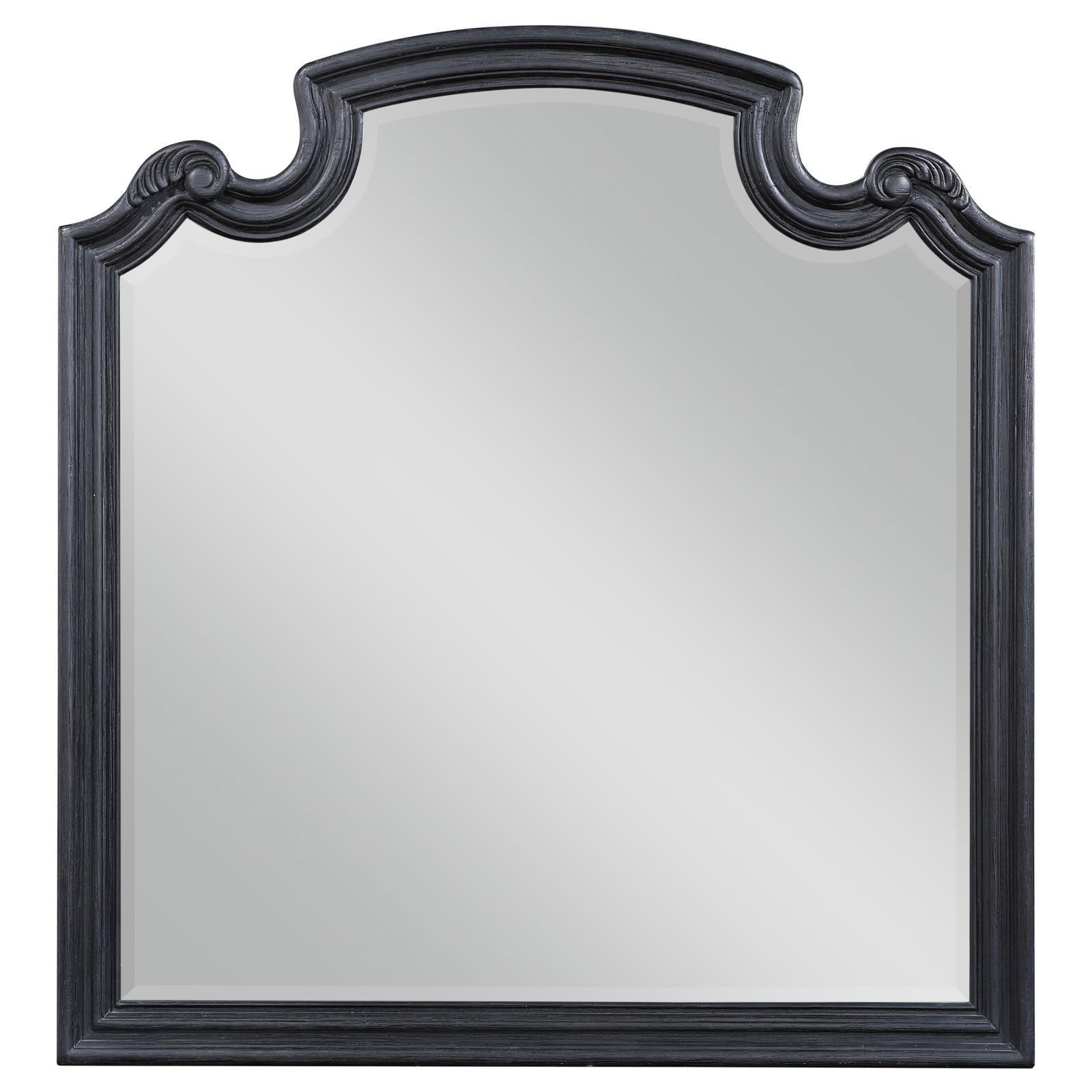Celina Dresser Mirror Black 224764 - Ella Furniture