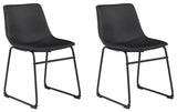 Centiar Black Dining Table And 4 Chairs - Ella Furniture