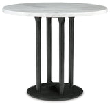 Centiar Two-tone Counter Height Dining Table And 4 Barstools PKG014011 - D372-23 | D372-824 | D372-824 - Ella Furniture