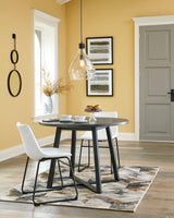 Centiar White Dining Table And 2 Chairs - Ella Furniture